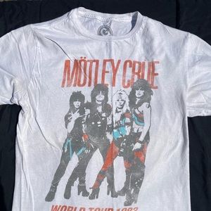 Motley Crue faux vintage 1983 Too Fast For Love tour tee